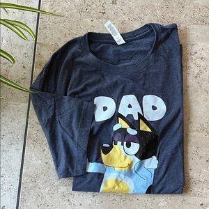 Blue Graphic Kids Shirt